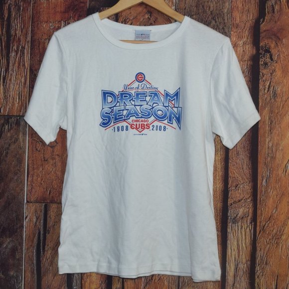 New w Tags! Genuine Merchandise Women's Sz L Chicago Cubs T-SHIRT - Picture 1 of 6